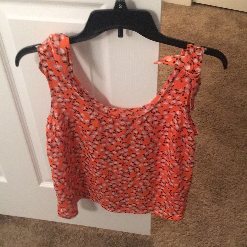 Flowery tank top